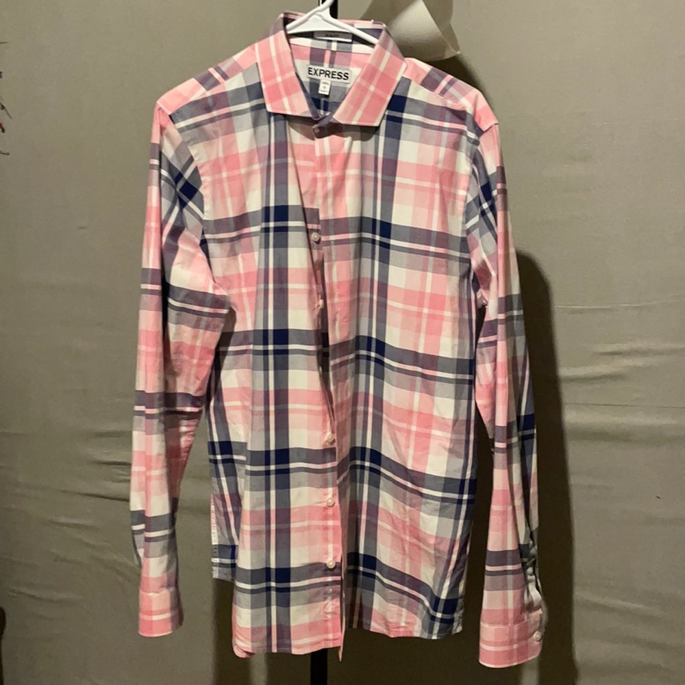 Express slim fit dress shirt